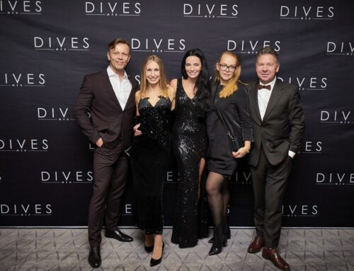 Gala on the occasion of the premiere of the POWER SKIN cosmetics series by Dives Med